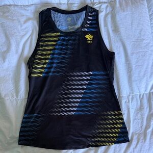 RAD rabbit Black and Yellow Tank Top